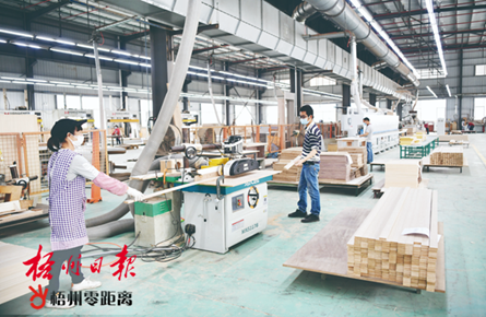 木材企業發展勢頭良好